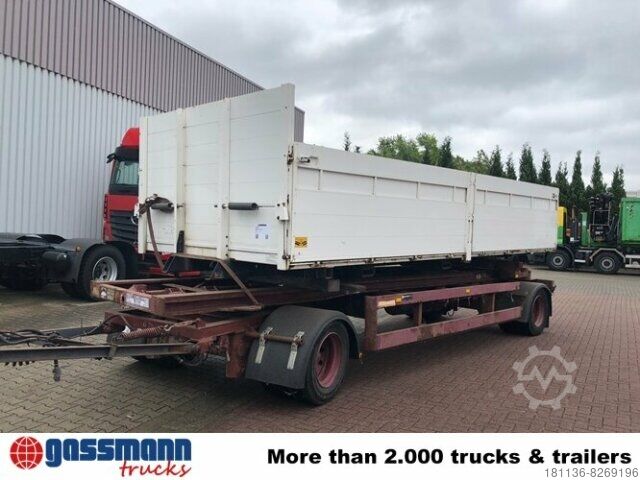 Wechselfahrgestell LKW  Wechselbrücke mit Kranvorrichtung