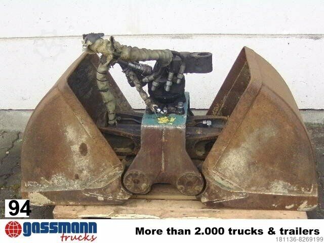 Truck mounted crane Kinshofer 2-Schalen-Greifer -