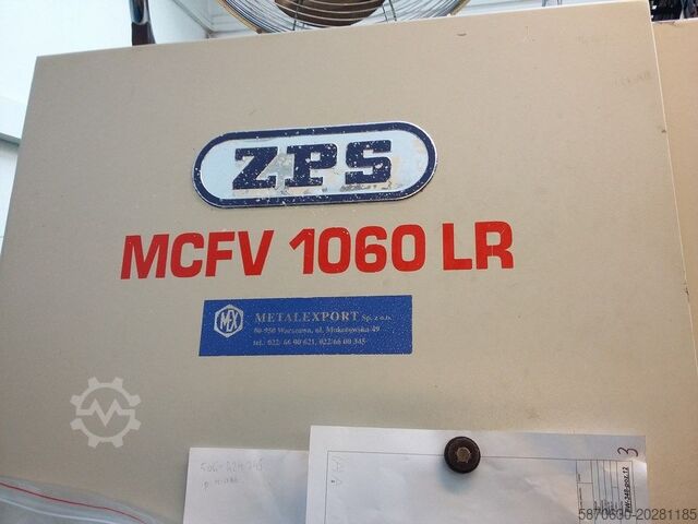 Vertical machining center ZPS Czechy MCV 1060 LR