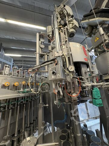 Krones, Profipack , Heuft, Robopac Abfülllinie für Glasflaschen (Mehrweg) (1998) Krones, Profipack Abfülllinie für Glasflaschen (Mehrweg)