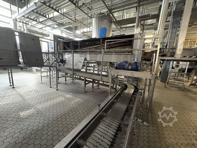 Krones, Profipack , Heuft, Robopac Abfülllinie für Glasflaschen (Mehrweg) (1998) Krones, Profipack Abfülllinie für Glasflaschen (Mehrweg)