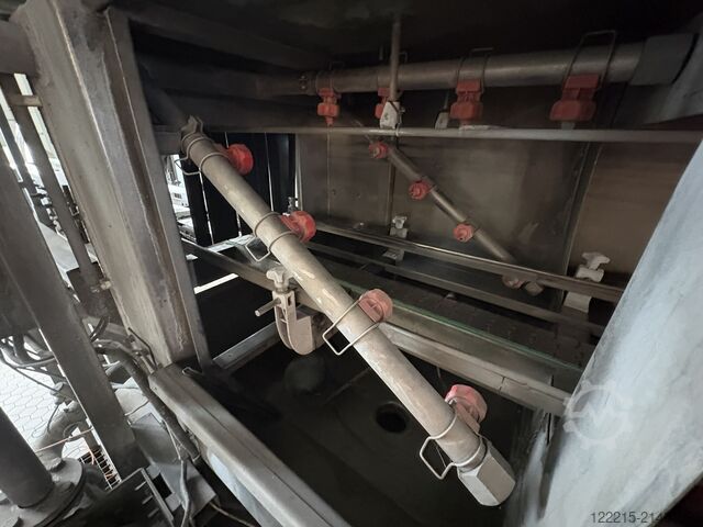 Krones, Profipack , Heuft, Robopac Line for Returnable Glass Bottles (1998) Krones, Profipack Abfülllinie für Glasflaschen (Mehrweg)