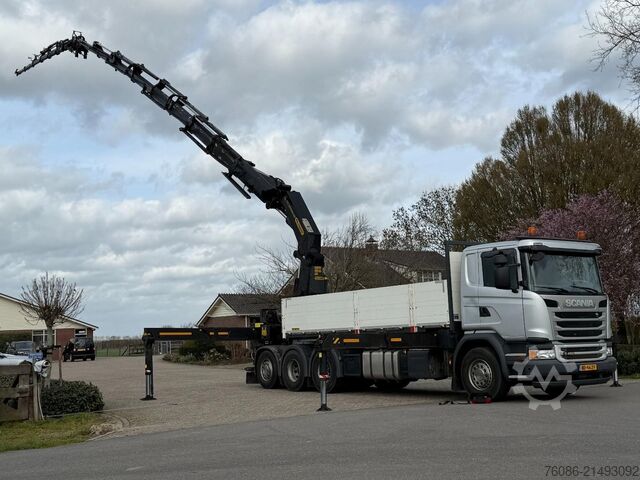 Kranwagen Scania G450 8x4 triple, PALFINGER PK92002 (92tm) FLYJI...