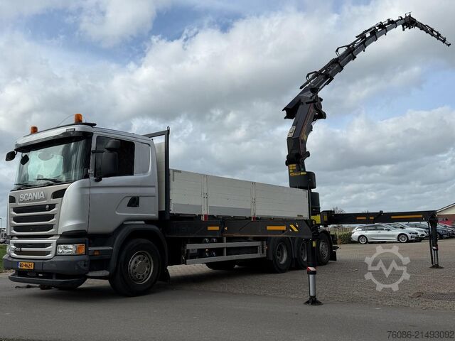 Kranwagen Scania G450 8x4 triple, PALFINGER PK92002 (92tm) FLYJI...