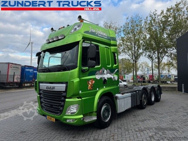 Chassis with cab DAF CF 460 SUPERSPACE CAB