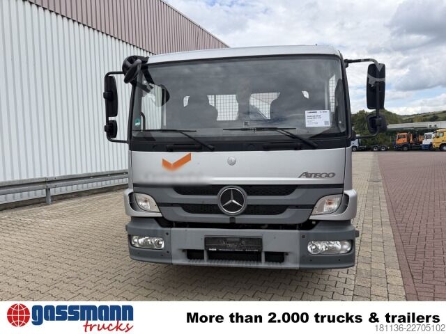 Pritschenwagen Mercedes-Benz Atego 822 L 4x2 mit Heckkran MKG HLK76-a2,