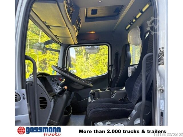 Pritschenwagen Mercedes-Benz Atego 822 L 4x2 mit Heckkran MKG HLK76-a2,
