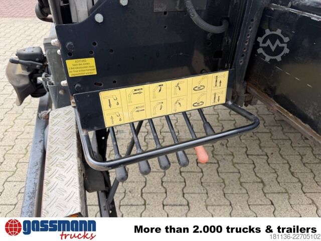 Pritschenwagen Mercedes-Benz Atego 822 L 4x2 mit Heckkran MKG HLK76-a2,