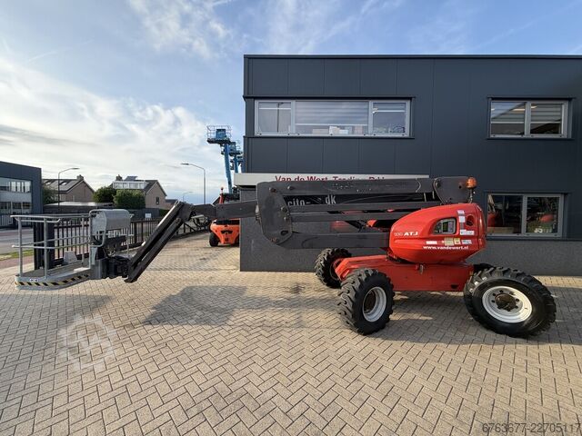 Manitou 180ATJ Gelenkteleskop-Arbeitsbühne / Hubarbeitsbühne, 18 m Arbeitshöhe, 4x4x4, Baujahr 2007, MANITOU 180ATJ Knikarm hoogwerker / Arbeitsbuhne 18M werkhoogte 4x4x4 2007 2800uur Diesel