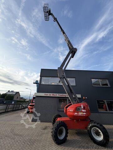 Manitou 180ATJ Gelenkteleskop-Arbeitsbühne / Hubarbeitsbühne, 18 m Arbeitshöhe, 4x4x4, Baujahr 2007, MANITOU 180ATJ Knikarm hoogwerker / Arbeitsbuhne 18M werkhoogte 4x4x4 2007 2800uur Diesel