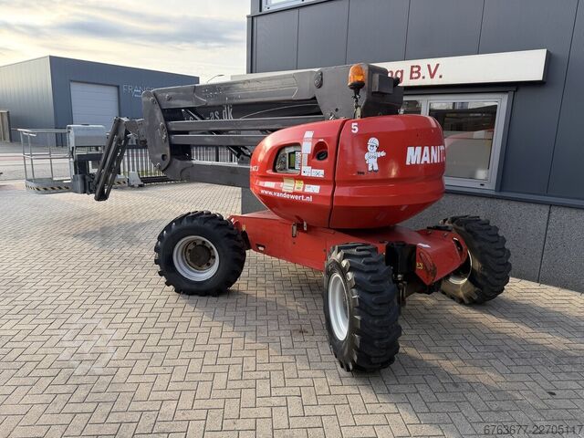 Manitou 180ATJ Gelenkteleskop-Arbeitsbühne / Hubarbeitsbühne, 18 m Arbeitshöhe, 4x4x4, Baujahr 2007, MANITOU 180ATJ Knikarm hoogwerker / Arbeitsbuhne 18M werkhoogte 4x4x4 2007 2800uur Diesel