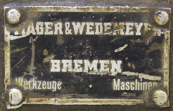 Thread cutting machine Mager & Wedemeyer bis max 2 Zoll
