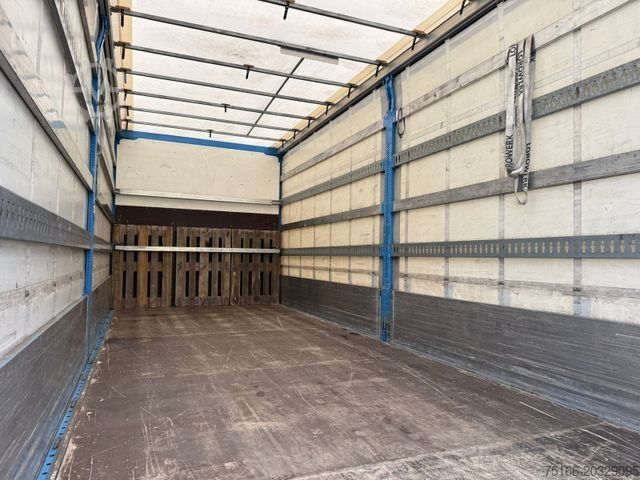 Flatbed truck with tarp MERCEDES-BENZ ACTROS 1833 L Pritsche/Plane 7,30 m LBW 2.000 kg