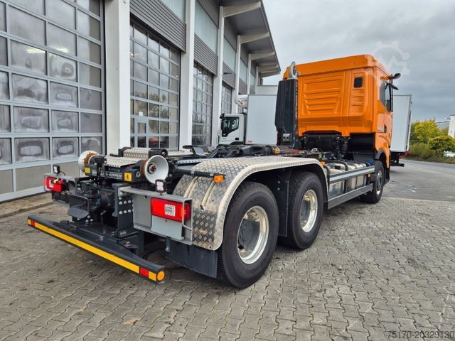 Roll-off tipper truck IVECO AS300X58Z/P HR ON+ 6x4 Meiller RS21.60 Funk AHK