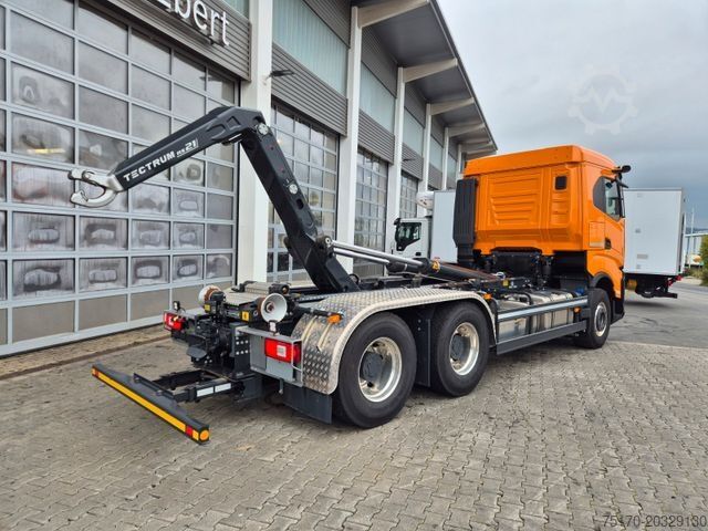 Roll-off tipper truck IVECO AS300X58Z/P HR ON+ 6x4 Meiller RS21.60 Funk AHK
