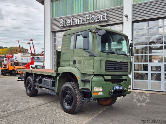 LKW mit Pritsche (offen) MAN TGA 18.360 4x4 BB Pritsche Single Bereifung