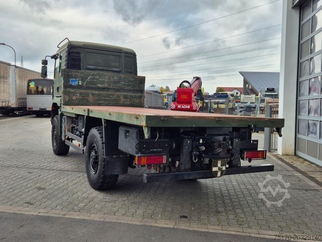 Flatbed truck MAN TGA 18.360 4x4 BB Pritsche Single Bereifung