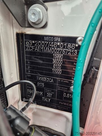 Refrigerated truck IVECO Eurocargo ML160E28/P LBW Bär ThermoKing T-1200R