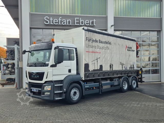 Truck mounted crane MAN TGS 26.400 6x2-4 LL PK 34002-SH E+PJ 060 B Funk