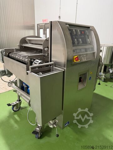 Form-, Panier- und Frittierlinie mit Top-Ausstattung, nahezu neuwertig. GEA Complete 600mm forming, coating and frying line