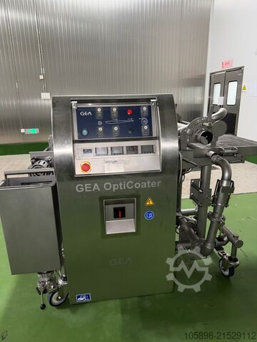 Form-, Panier- und Frittierlinie mit Top-Ausstattung, nahezu neuwertig. GEA Complete 600mm forming, coating and frying line