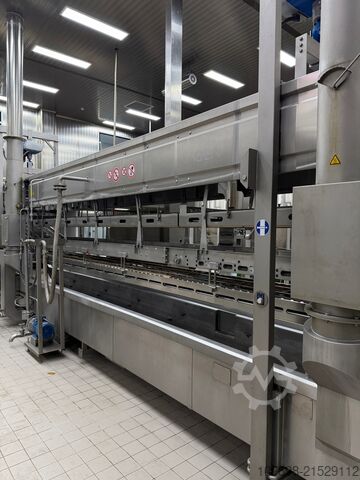 Form-, Panier- und Frittierlinie mit Top-Ausstattung, nahezu neuwertig. GEA Complete 600mm forming, coating and frying line