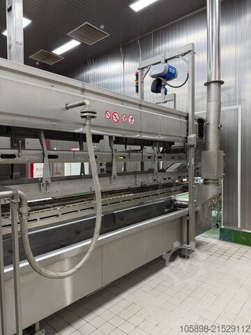 Form-, Panier- und Frittierlinie mit Top-Ausstattung, nahezu neuwertig. GEA Complete 600mm forming, coating and frying line