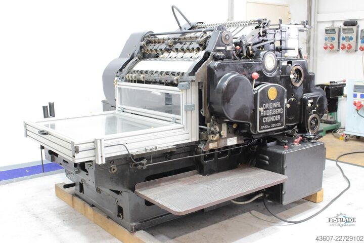 Letter Press Cylinder DIE Cutter Heidelberg SBB