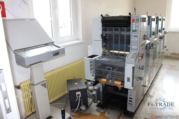 4 Farben Offsetdruckmaschine / 4 Color Sheet-Fed Offset Press Ryobi 3304H