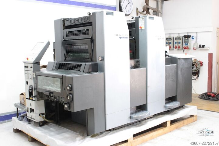 2 Color Sheet-Fed Offset Press Heidelberg SM 52-2+