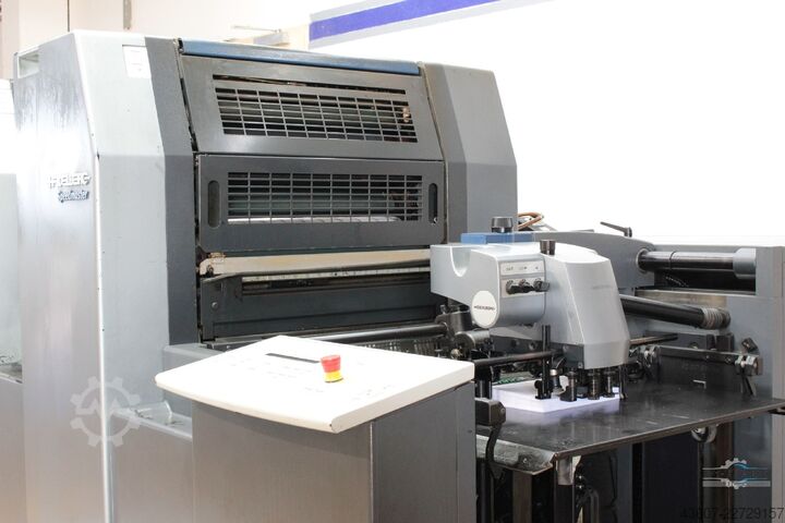2 Color Sheet-Fed Offset Press Heidelberg SM 52-2+