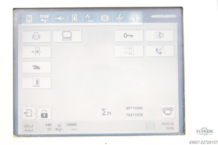2 Color Sheet-Fed Offset Press Heidelberg SM 52-2+