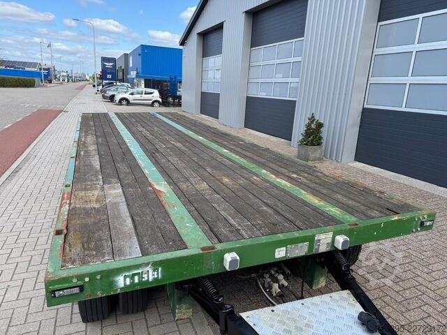 Plattformanhänger lako A 216 Hardhout, Rongen, Lucht, 800 cm. Zeer Goed