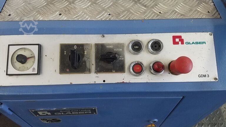 Mot. Stabstahlverdrehmaschine GLASER GDM 3-0 + GBR 666