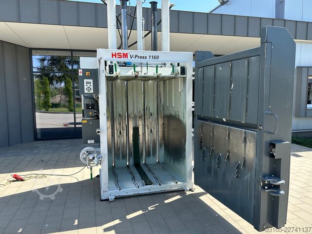 Vertikale Ballenpressen HSM V-Press 1160 HSM V-Press 1160 Plus