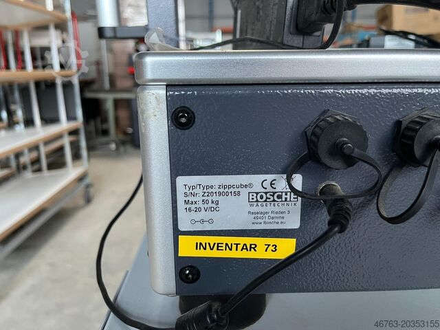 Volumenmessgerät Bosche Wägetechnik zippcube