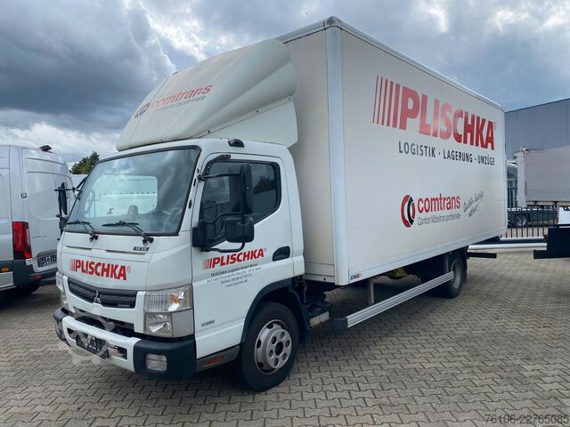 Box van FUSO Canter 7C15 Koffer mit Ladebordwand