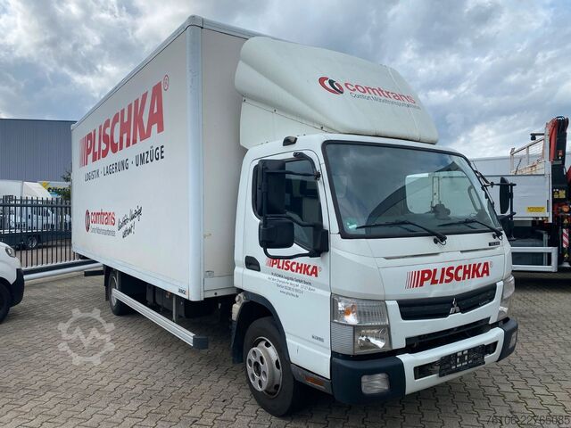 Box van FUSO Canter 7C15 Koffer mit Ladebordwand
