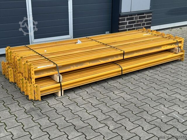 2,760 mm / Z: 120 x 55 mm / yellow Jung Heinrich Esmena Palettenregaltraverse Traverse Regal