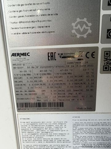 Kältemaschine Rückkühler Wasserkühler Aermec ANL 202