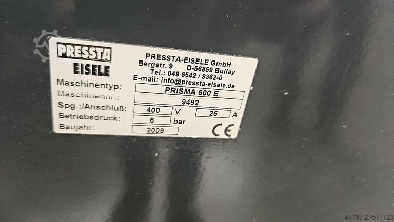 Ausklinksäge Pressta Eisele Prisma 600 E Pressta Eisele Prisma 600 E