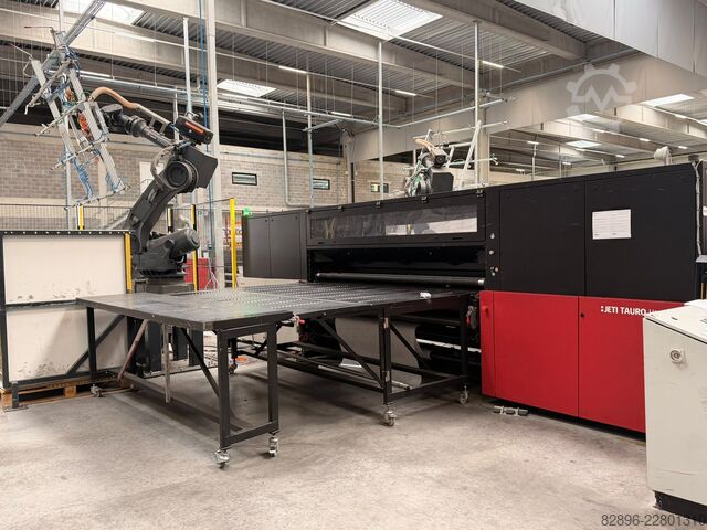 Hybrider UV-LED-Digitaldrucker AGFA AGFA TAURO 2500LED Double robot