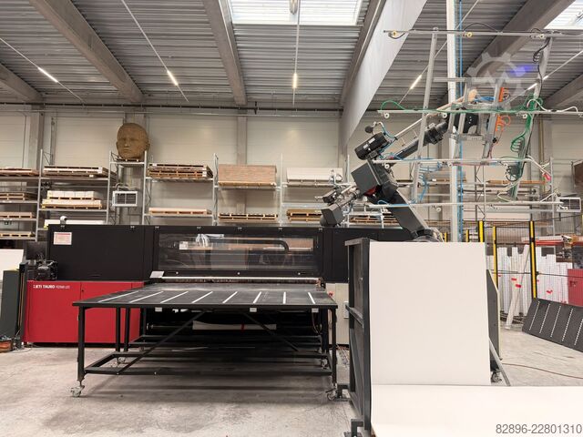 Hybrider UV-LED-Digitaldrucker AGFA AGFA TAURO 2500LED Double robot