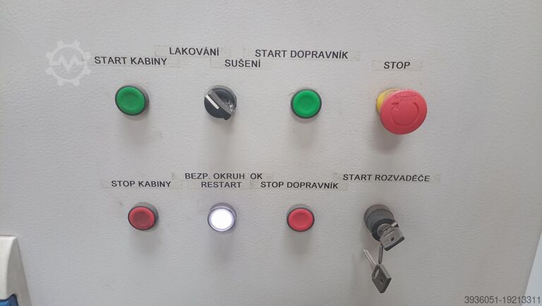 Coating surface treatment system Surfin Technology TRP501