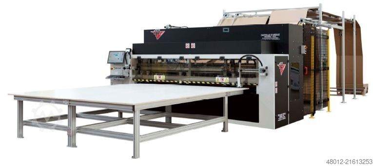 Papierverpackungsmaschine LCR LORENZONI (Bo.) LCR8 2800 4.4 Endloswellpappe