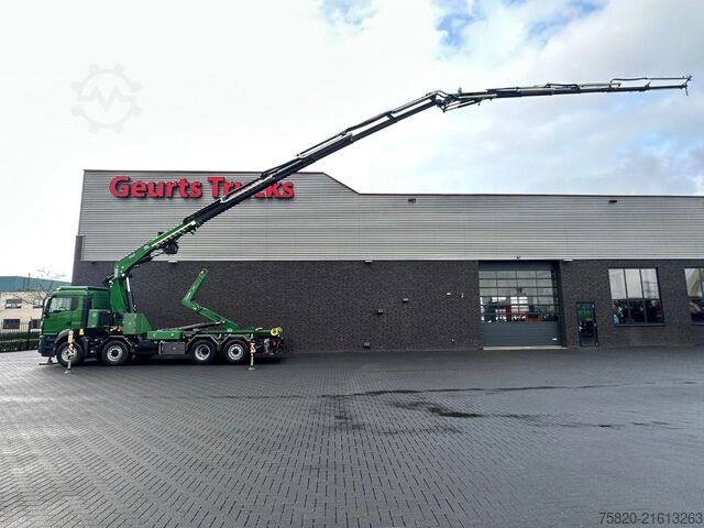 Kranwagen MAN TGS 35.510 8X4H-6 BL + FASSI 545 + JIB + HAAKAR...