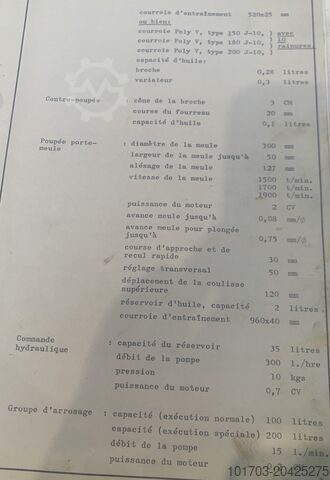 Rundschleifmaschine Tschudin HTG 400