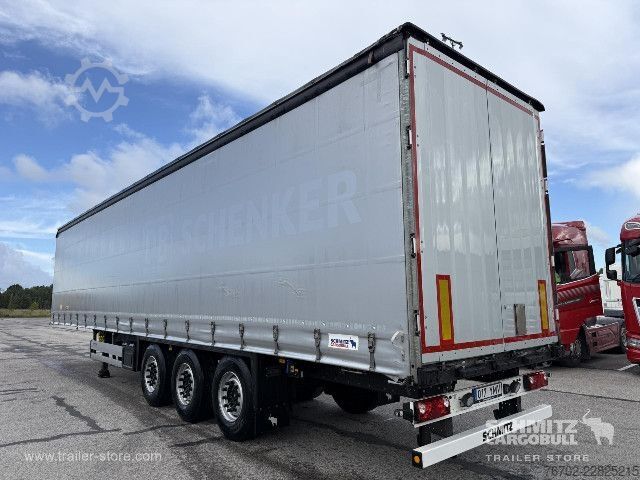 Auflieger mit Pritsche & Plane Schmitz Cargobull Curtainsider Standard