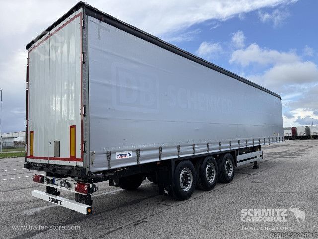 Auflieger mit Pritsche & Plane Schmitz Cargobull Curtainsider Standard
