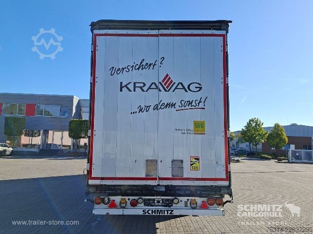 Auflieger mit Pritsche & Plane Schmitz Cargobull Curtainsider Mega Getränke